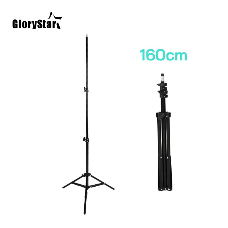 50 70 160 200CM Photography Tripod Light Stands Photo Studio Relfectors Softboxes Lights Backgrounds Video Lighting Studio Kits: 160cm