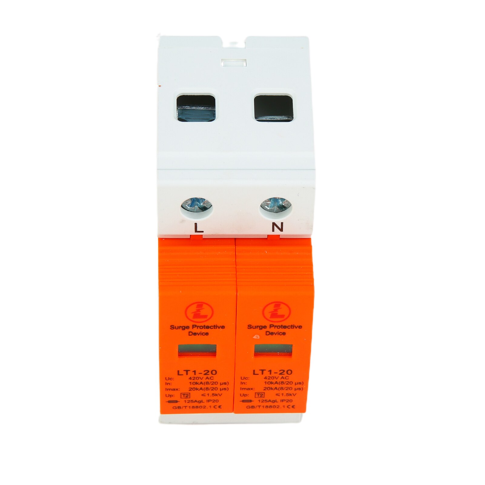 SALES! 2P 20KA/40KA/65KA/80KA 420V AC Surge Protector Lightning House Arrester Device