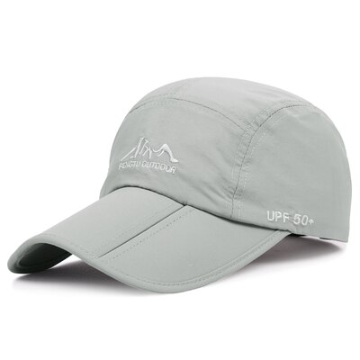Mannen Vissen Cap Opvouwbare Unisex Baseball Cap UPF50 Lichtgewicht Mannen Baseball Hoed Outdoor Ultra-Dunne Waterdichte Hoed One Size