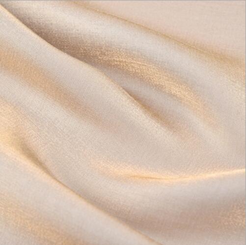 Silky rayon zomer dunne stof licht zacht ademend parel glans DIY stof: Paars