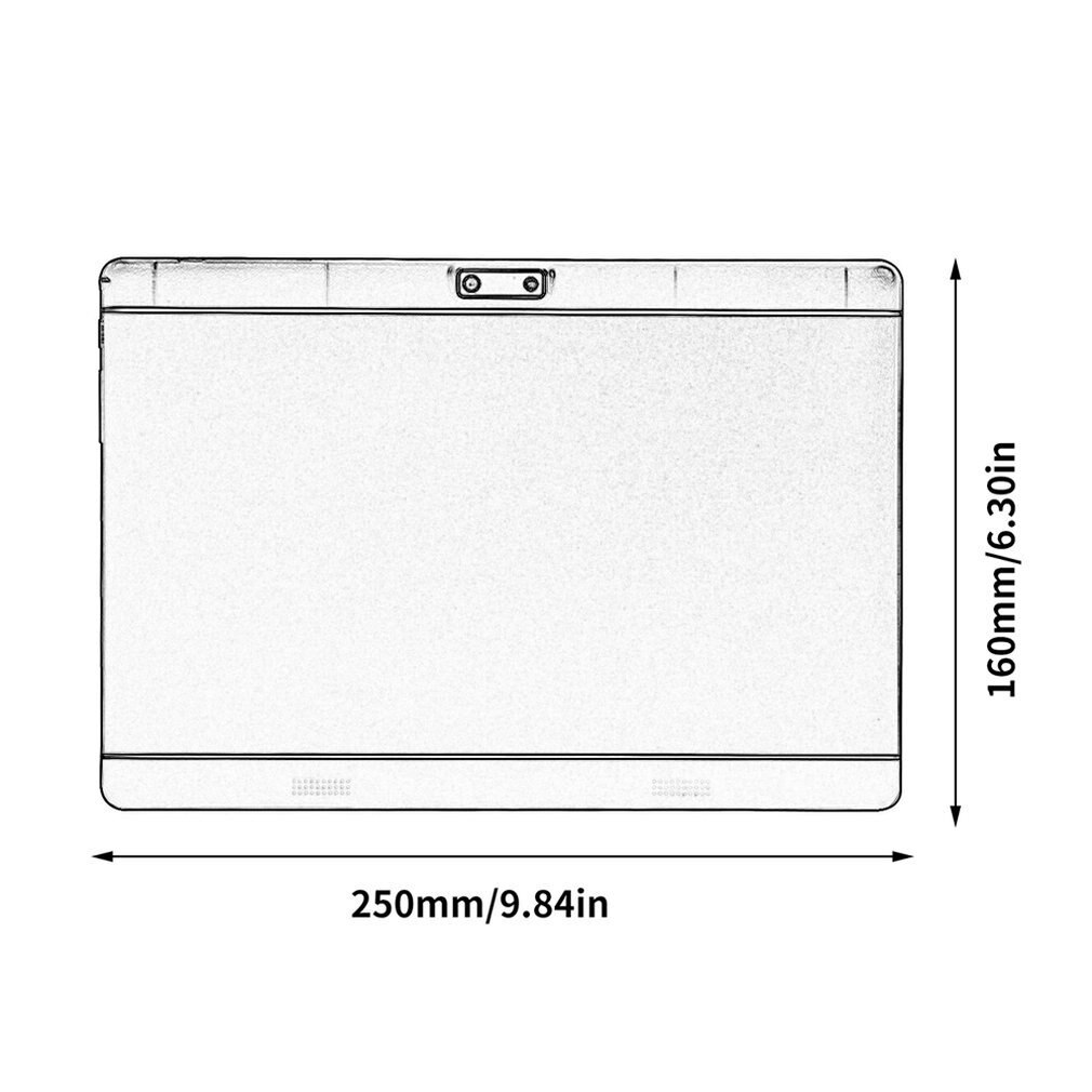 10.1 pouces tablette ordinateur Ips Hd écran sans fil WiFi mémoire 1 + 16GB GPS système Android Gps tablette Android