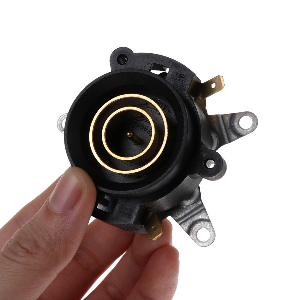 Thermostat Temperature Control Kettle Top Base Set Socket Electric Kettle Parts Black Color