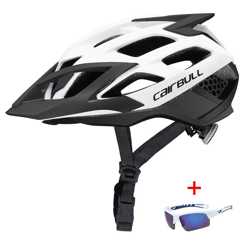 DH vtt tout-terrain casque de vélo avec lunettes de soleil sport respirant vélo casque ultra-léger VTT route casque de vélo