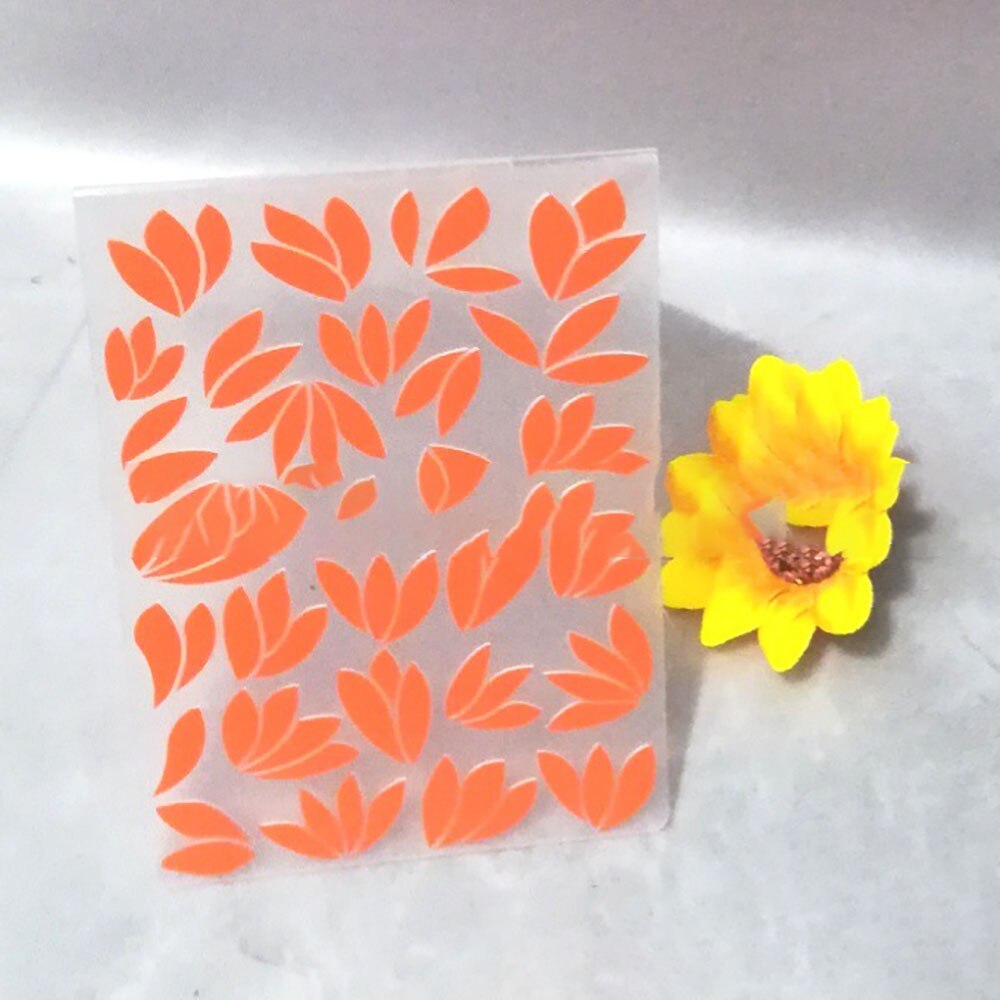 DIY Leaf Shaped Embossing Template Embossing Folders For Scrapbooking Album Art Printing Decoration
