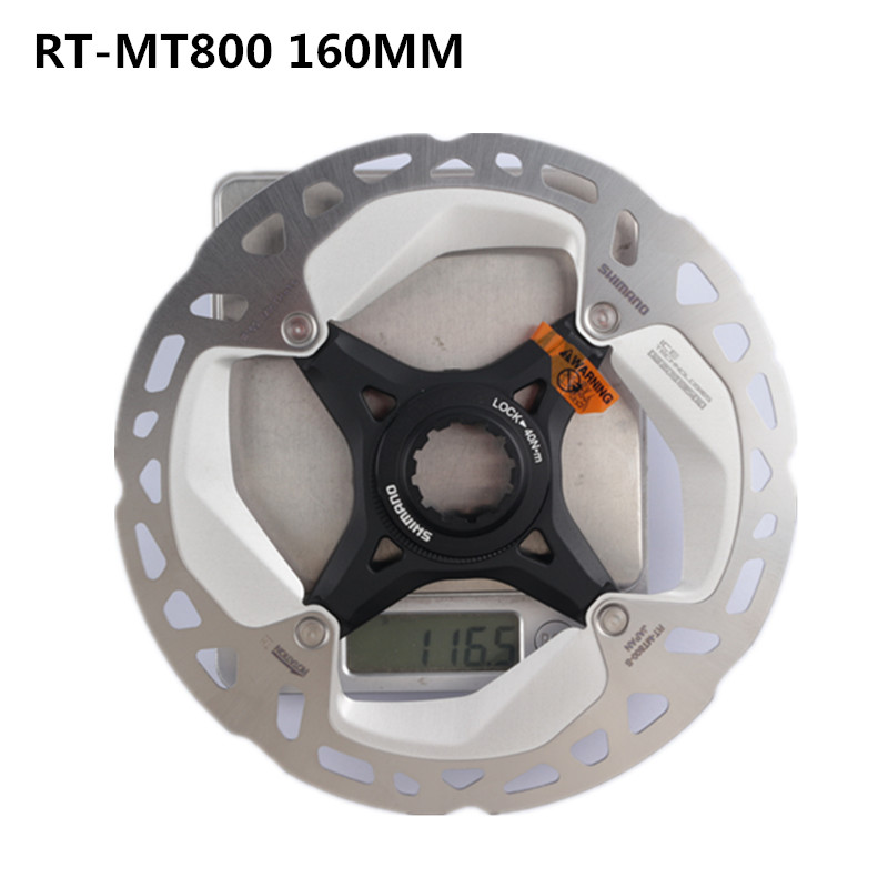 Rotor de disco de bloqueo central Shimano XTR RT MT900 DEORE XT SLX MT800 RT CL800 CL900 RT70 Rotor de disco de freno hidráulico Dura Ace para bicicleta: Gris claro