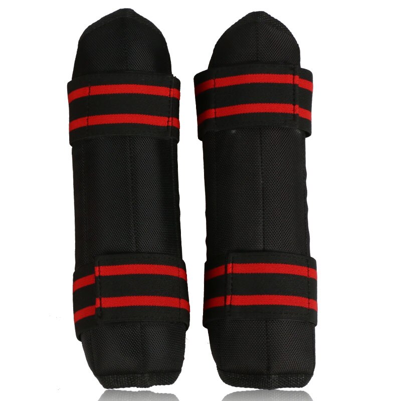 Oxford Red Sanda shin guard MMA Boxing TKD Karate leg guard kick boxing muay thai shin protectors guard Leg protective gear: 4