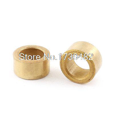 2PCS Oil Impregnated Sintered Bronze Bushing 12mm Bore x 18mm OD x 10mm Long