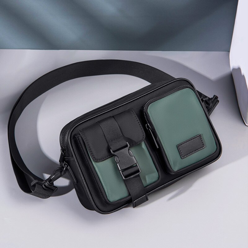 Causal Unisex Messenger Bag Small Shoulder Bags Waterproof Nylon Cloth Bag Male Crossbody Bags: Default Title