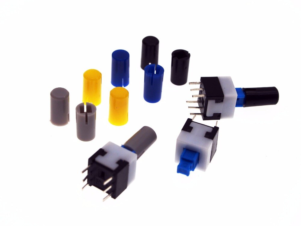 1000 PCS/Pack Tactile Push Button Switch Cap 5X9.5MM Micro switch button Cap,7 colors,Not include switch