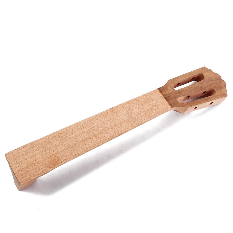 Manche de guitare ukulélé couleur bois de 26 pouces, touche de forme classique