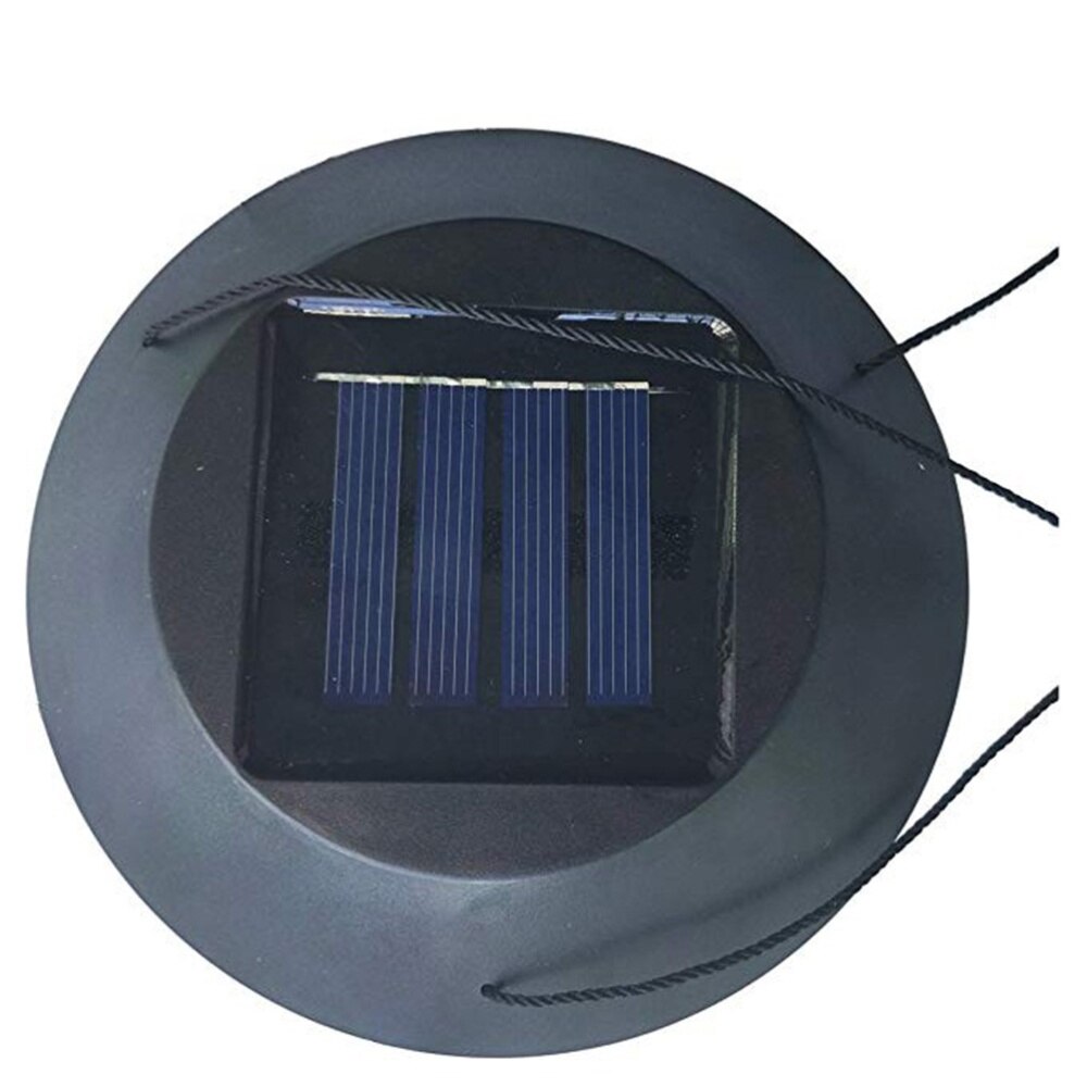 1pc solenergi vindklokke lys led romantisk hjerte form hengende lampe for bakgård hage