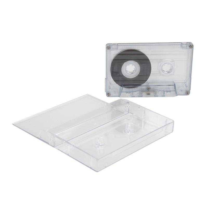 Reproductor de cinta en blanco para grabación de música, cinta de Audio magnética vacía de 60 minutos para grabación de voz,