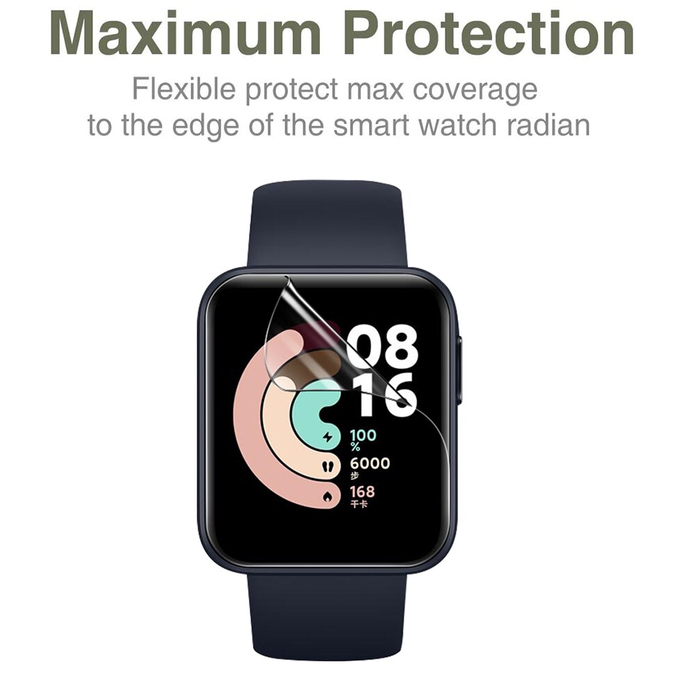 3-12 sztuk 9D zakrzywione hydrożel Film dla Xiaomi Mi zegarek 2 Lite 2 Lite folia ochronna dla Redmi Watch2 2 lekki Smartwatch nie szkło