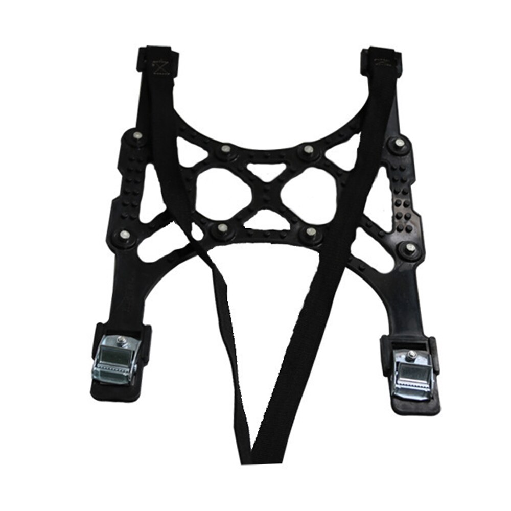Cadenas de nieve universales de acero para camión, cadenas para ruedas de coche, cadenas de hielo para nieve de 165 ~ 275mm, cadenas para neumáticos de invierno, antideslizantes para suelo de barro: Black Buckle