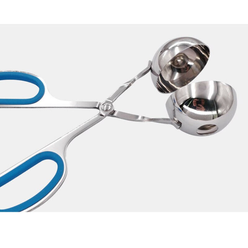1pc Meat Ballers, Stainless Steel Non-stick Meatball Maker, Tongs, Cake 1pc Meat Ballers, Stainless Steel Non-stick Meatball Maker, Tongs, Cake