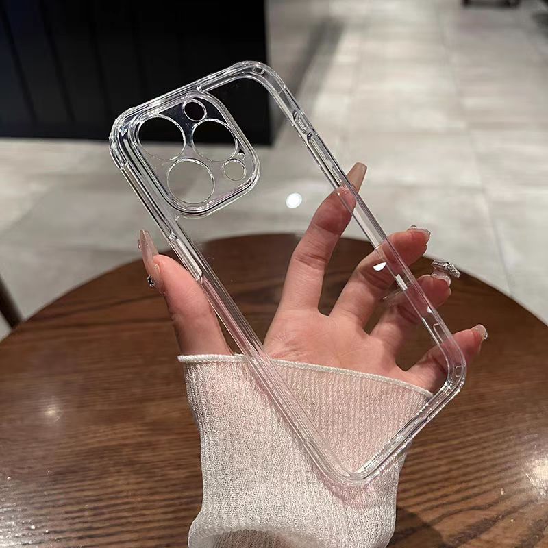 Étui de protection Transparent de couleur unie pour Realme 14 13 12 11 10 9 Pro Plus 5G 14X 8 C75 C67 C65 C63 C53 C55 GT6 6T: Realme C55