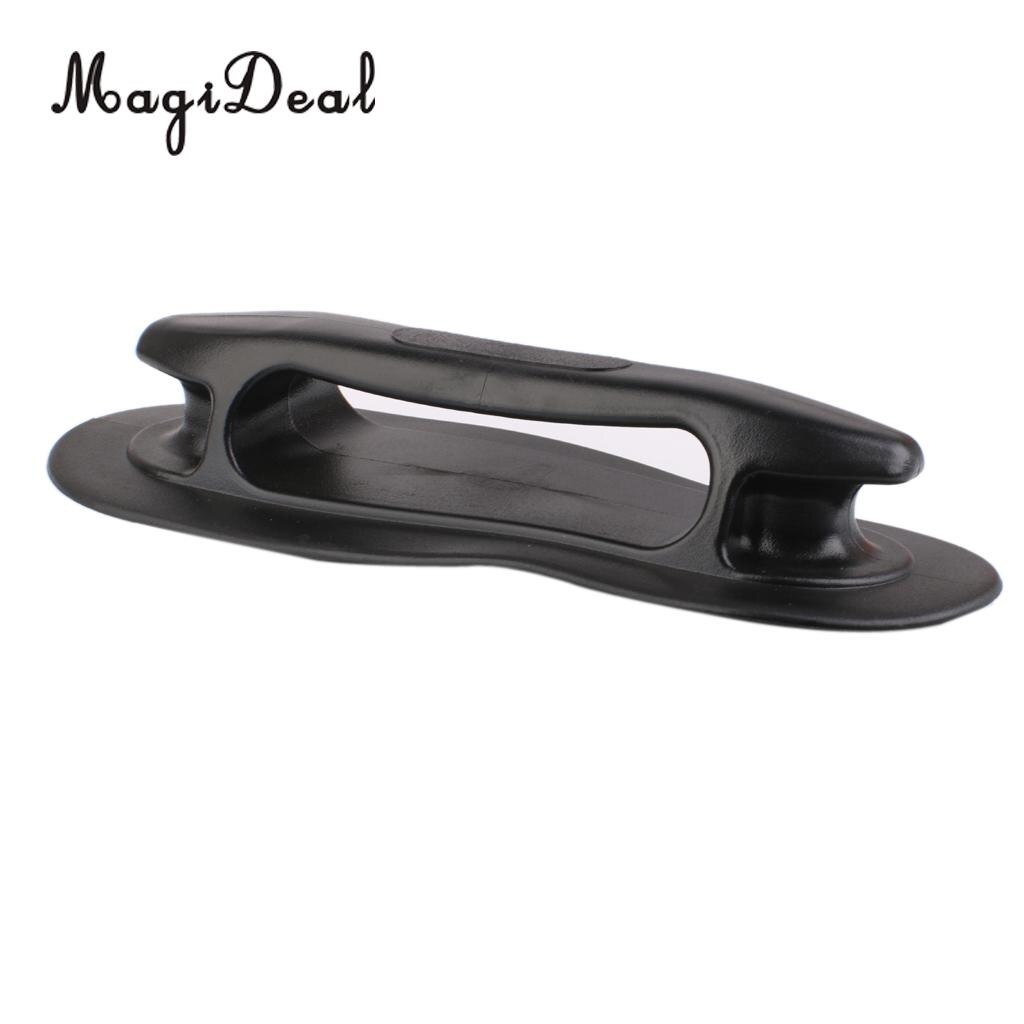 MagiDeal – poignée de levage/taquet en PVC noir, 1 pièce de 22.2cm, pièces de bateau gonflable en caoutchouc, pour les Sports de ski nautique