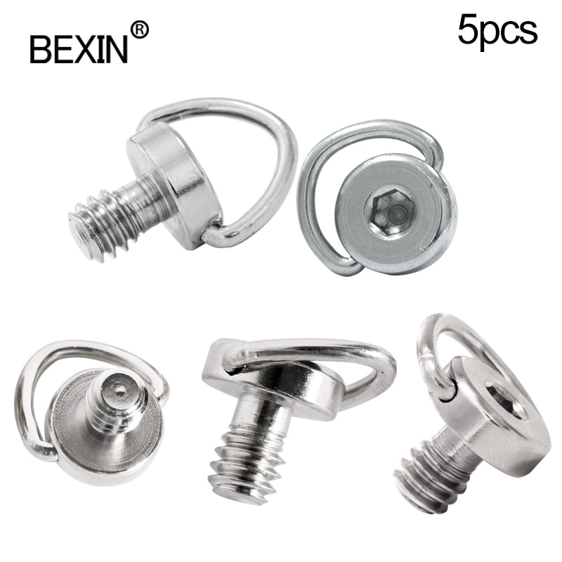 1/4 inch quick release screw stainless steel inner hexagon fixed tripod screw for tripod camera quick release plate accessory
