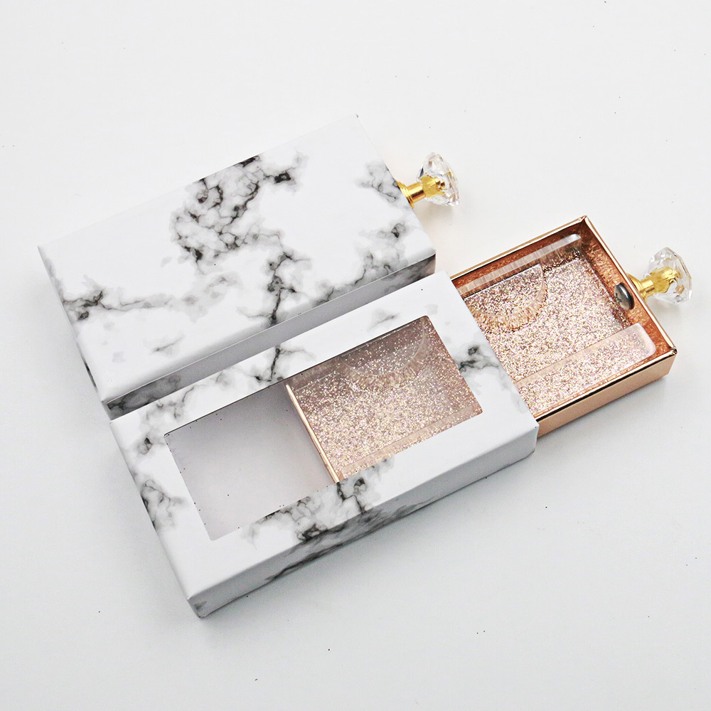 Wimper Verpakking 3d Mink Wimpers Bulk Lege Doos 25Mm Mink Wimpers Cases Valse Wimpers Lade Doos Diamant Handvat lade: 5