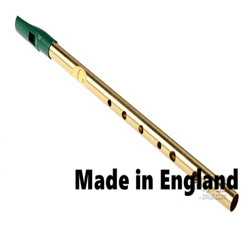 Flauta de silbato irlandés Feadog de estaño, 6 agujeros, silbato Feadan, clarinete, Flauta, instrumento Musical