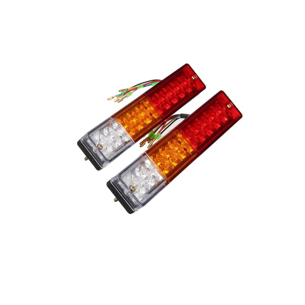 2pcs 12V Waterproof 20LED Car Stop Rear Tail Light Brake Reverse Light Running light Turn Indiactor Boat ATV Truck Trailer Lamp