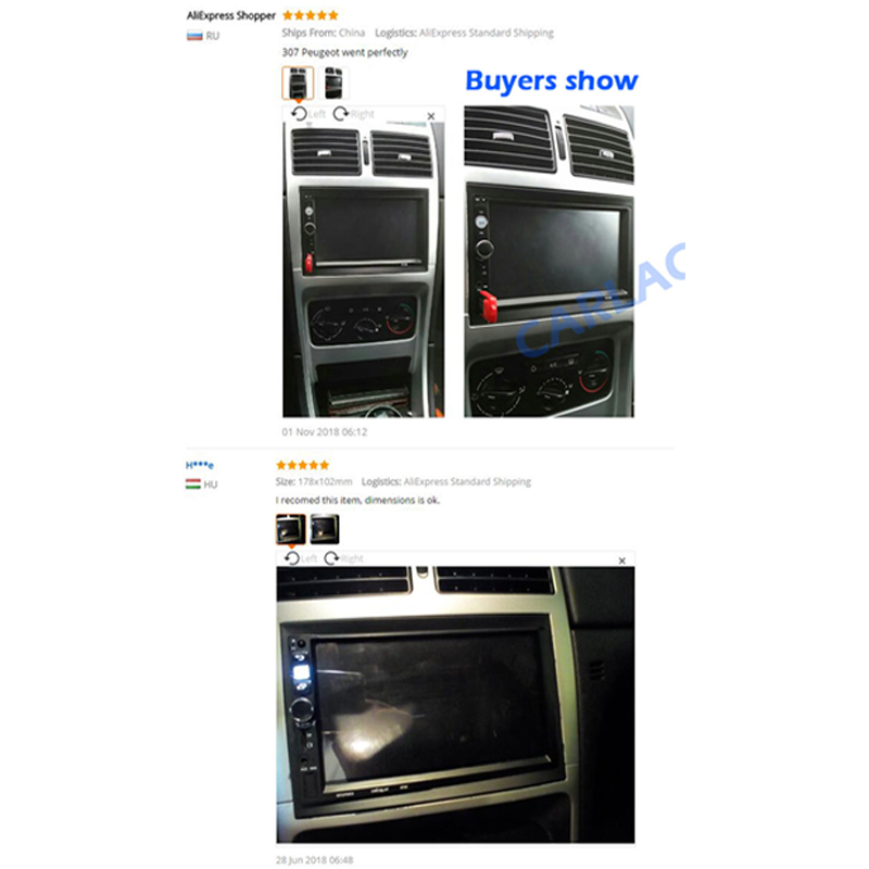 car frame for Universal 2 Din auto radio / android player Frame Retrofitting decorative framework 178 x 102mm panel No gap