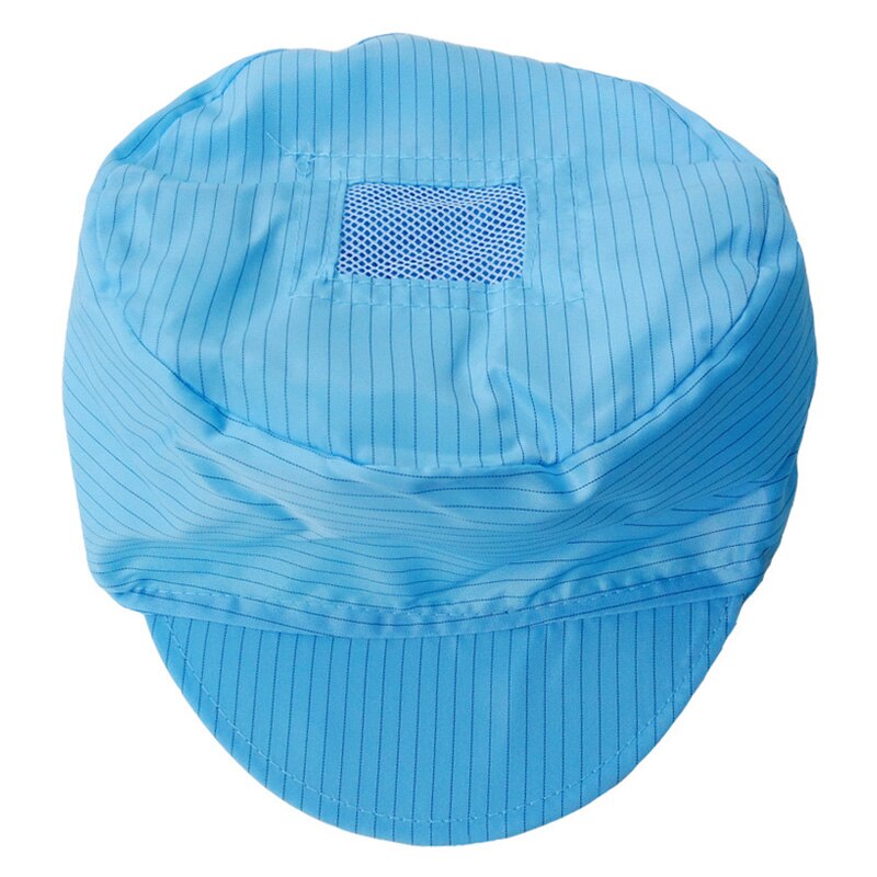 Elastisk mesh støvtette hetter antistatisk leie rom pustende arbeider lokk restaurant service verksted menn kvinner arbeider lue
