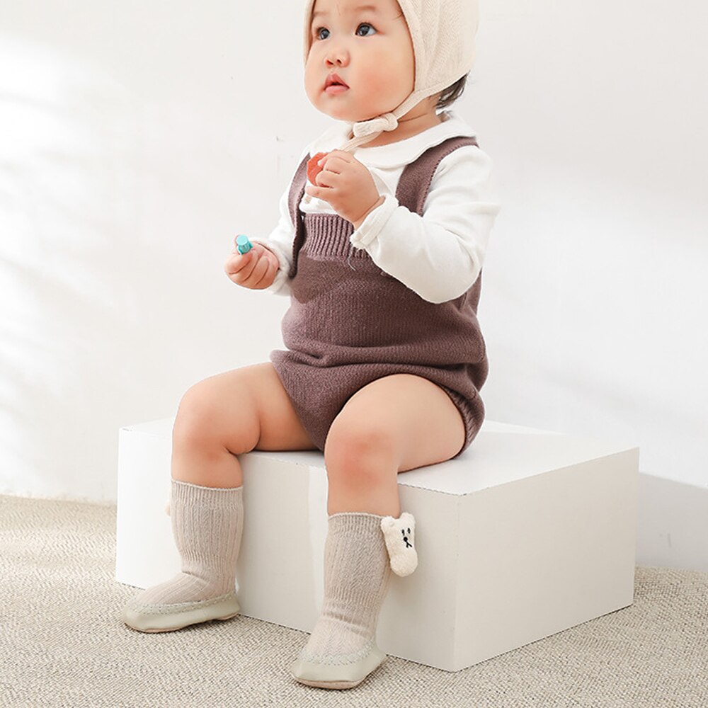 Otoño calcetines de bebé de invierno para niñas NIÑOS Calcetines hasta la rodilla calcetín largo mantener los bebés Niño en primer lugar los caminantes zapatos Casuales