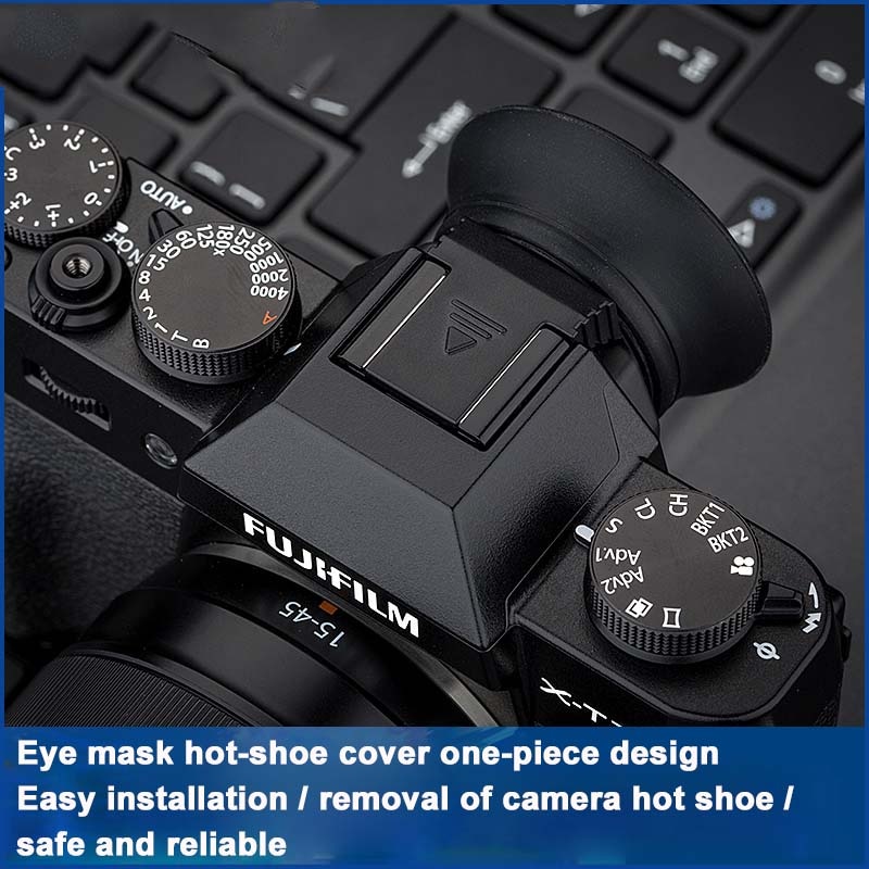 Œilleton pour oculaire de caméra se monte facilement et en toute sécurité Via un œilleton pour X-T20 Fujifilm X-T10 X-T30 pour Fuji XT20 XT10 XT30