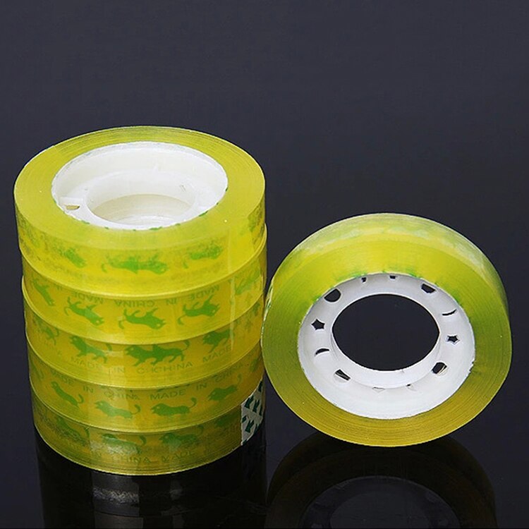 30M Kantoor Briefpapier Transparante Tape Seal Tape Hoge Verpakking Accessoires Tape Zelfklevende School Office Viscidity Stro K7H3
