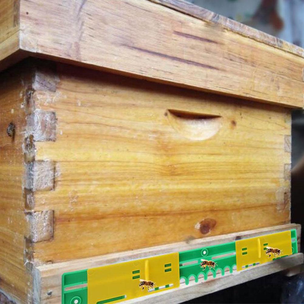1 stk plast bikube glidende musebeskyttere/rejseportudstyr biavlsværktøj avlsværktøj bikube holdbart