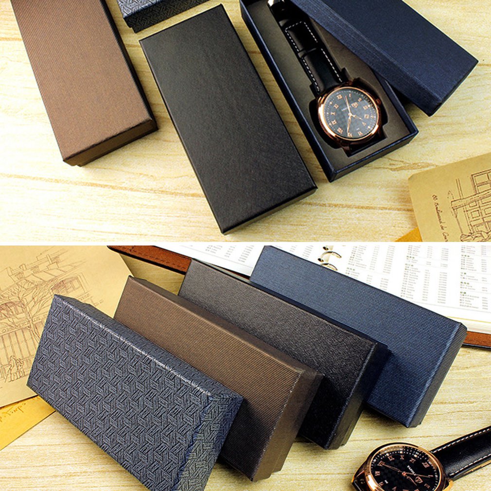 LongPortable Hoogwaardige Horloge Doos Beste Duurzaam Box Case Voor Armband Armband Sieraden Horloge Doos