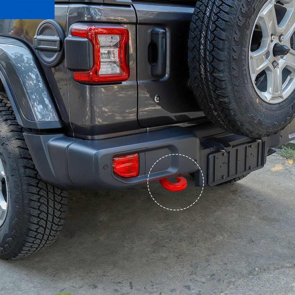 Sansour Towing Bars for Jeep Wrangler JK JL + Car Rear Bumper Tow Trailer Hook Accessories for Jeep Wrangler 2007