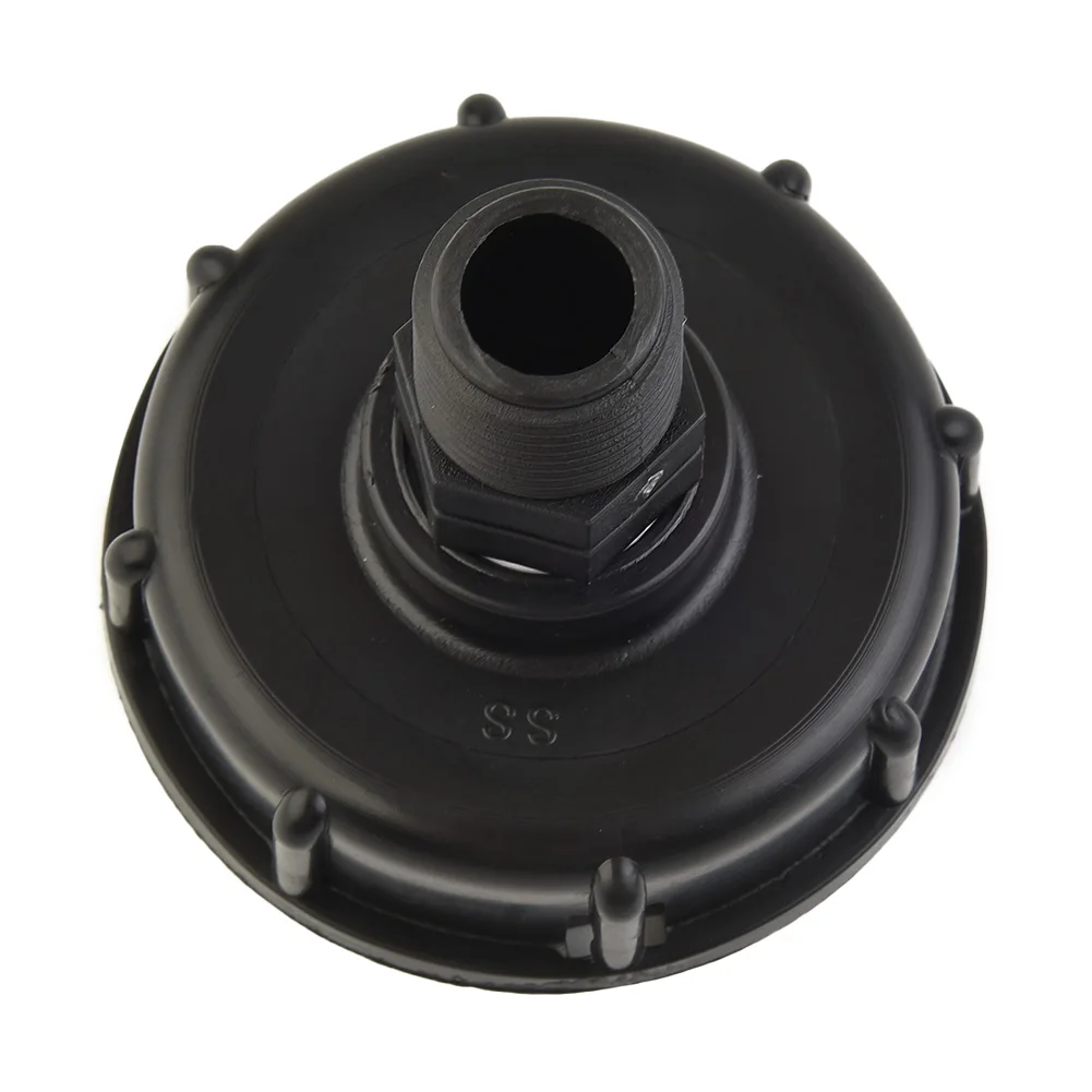 Hose Connector Easy to Use IBC Tank Adapter 60mm Coarse Thread Inlet with 1/2 3/4 1 Female Fitting for Water Hose Connection