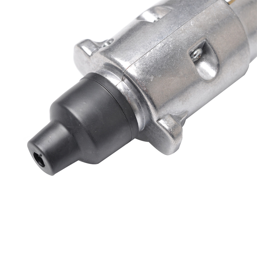 12V 7-pin Trailer Connector Aluminum 7-poles Connector Truck Accessories Caravan Accessories