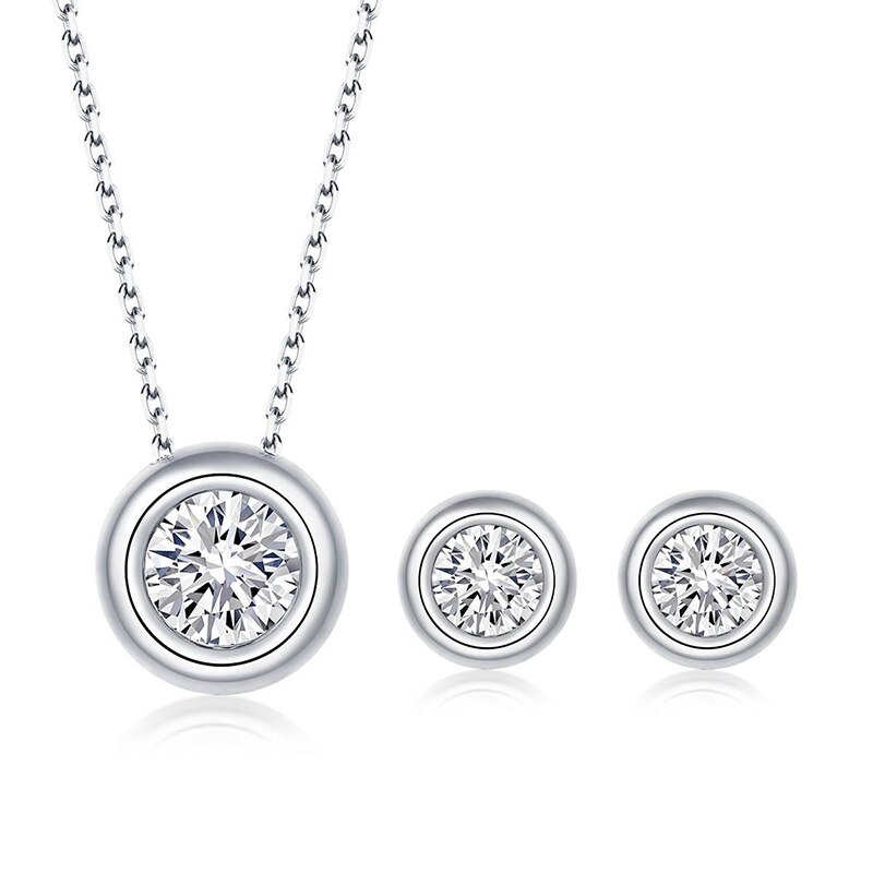 Schmetterlings-einstellen 100%  sterlingsilber, moissanit in der farbe d, halskette, anhänger und Armbinde für damen #39 Party-schmuck