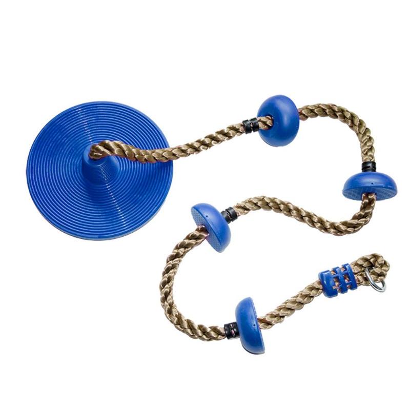 Disco mono cuerda para columpio seguro interior gimnasio tipo jungla al aire libre Reino Unido disco columpio asiento con plataforma plástico colgante columpio conjunto niños juguete: 02