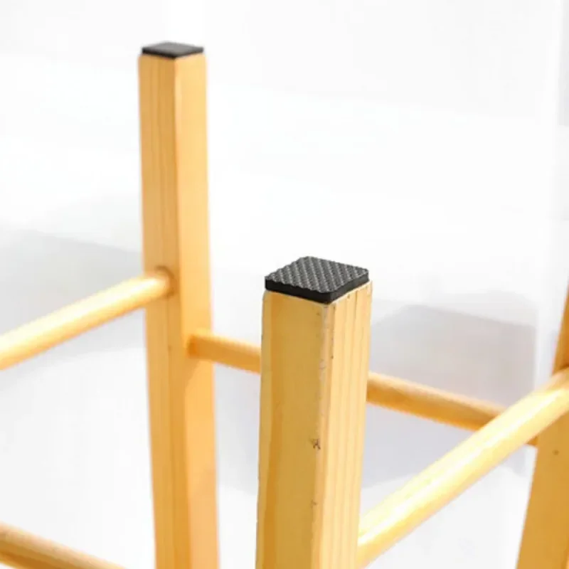 Gummipolster für Stuhlbeine, 1–24 Stück, rutschfeste matt, Stoßstangendämpfer, rutschfest, rund, quadratisch, selbstklebend, Tischfüße, Schutz-Hardware-