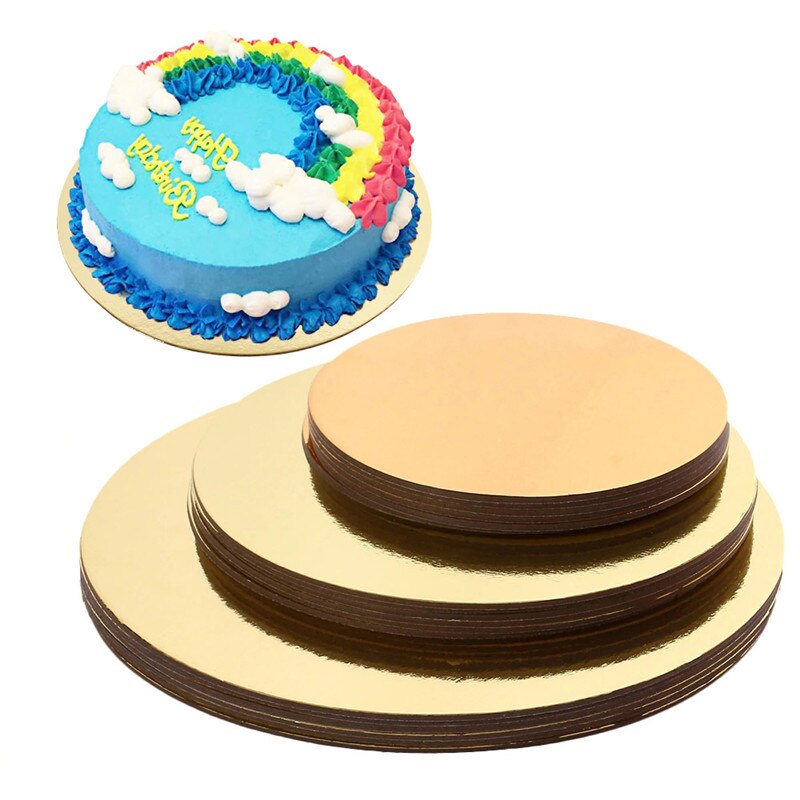 VOGVIGO ronda Mousse de tablas para tortas de 18 pastel círculo bases 6 pulgadas 8 pulgadas y 10 pulgadas de 6 de cada uno