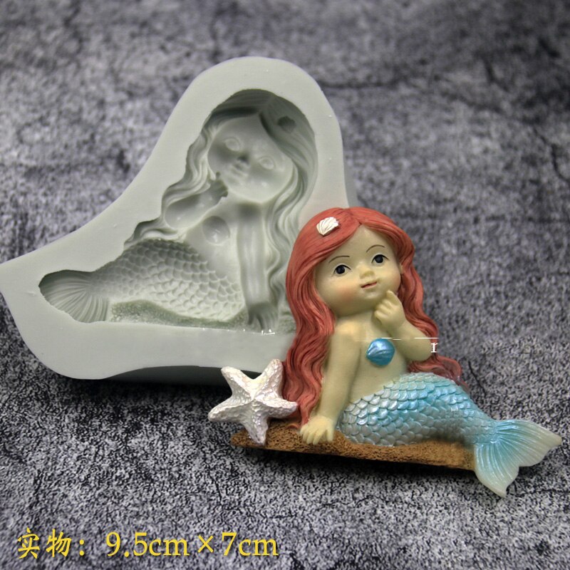 Vctitil 3D Pasgeboren Slapen Baby Siliconen Mallen Voor Snoep Chocolade Zeep Fondant Maken Baby Vorm Vorm Bakken Tool Cake Decoratie