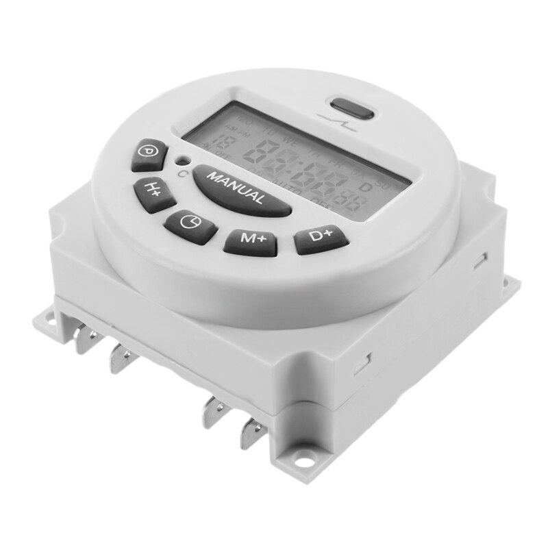Dc 12V Digitale Lcd Programmeerbare Timer Relais Tijd Van Wekelijkse Elektronische Programmeerbare Elektronische Tijdschakelaar