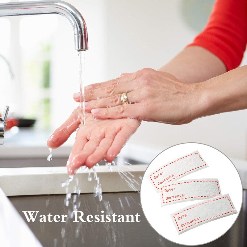 Date Content Material Food Storage Stickers Refrigerator Freezer DIY Mark Pantry Seal Labels for Container Bottle Box Package