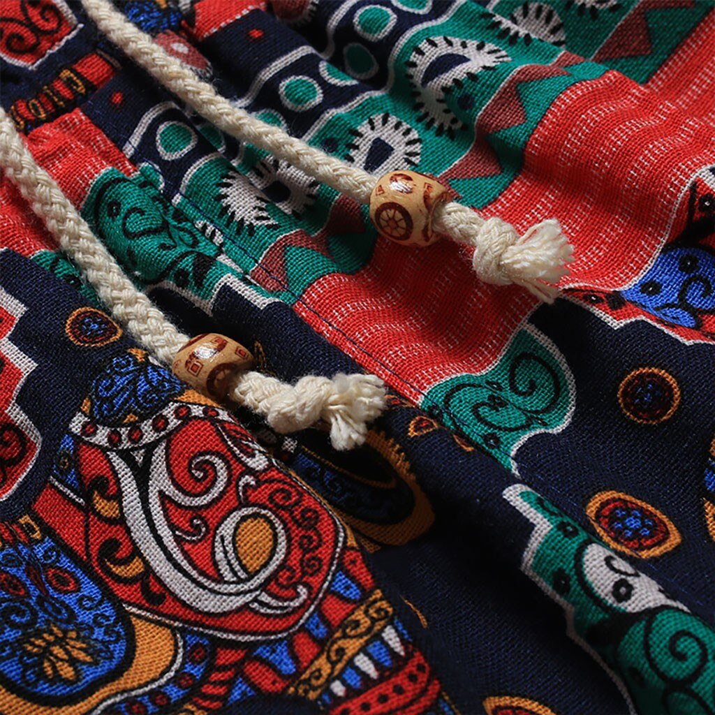 Pantalones cortos de tela de algodón estampada para hombre, ropa deportiva de secado rápido, pantalones cortos para correr en la playa, varios bolsillos, 3,18