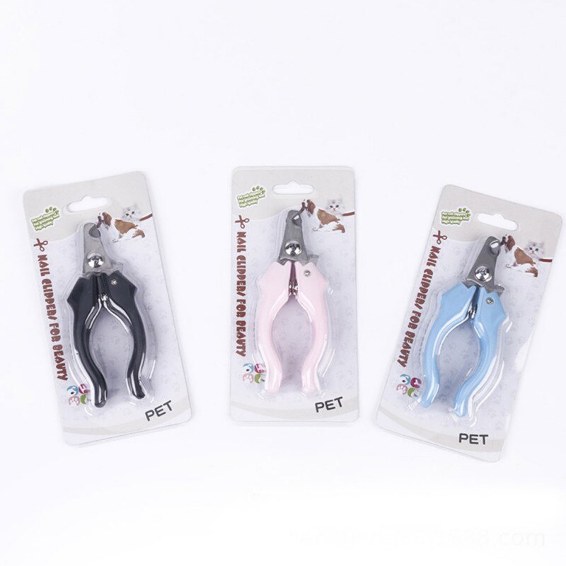 Cortador de uñas para perros cortador de Gato de acero inoxidable , tijeras de aseo, pinzas para mascotas, suministros para perros,