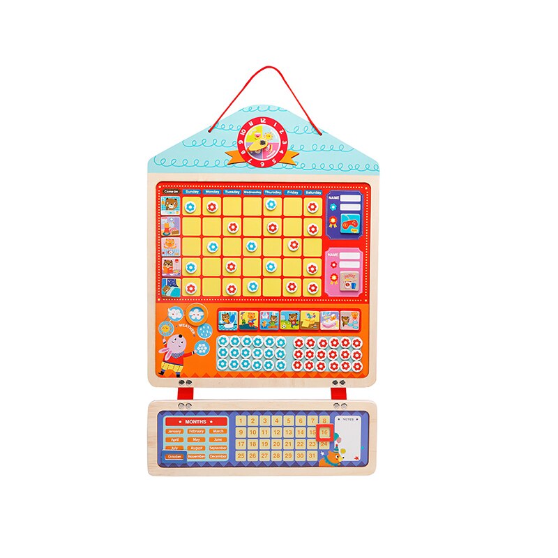 Magnetische Beloning Gedrag Klusjes Grafiek Board Educatief Tafel Kalender Kids Beloning Gedrag Grafiek Omvat Magnetische Tafel Speelgoed