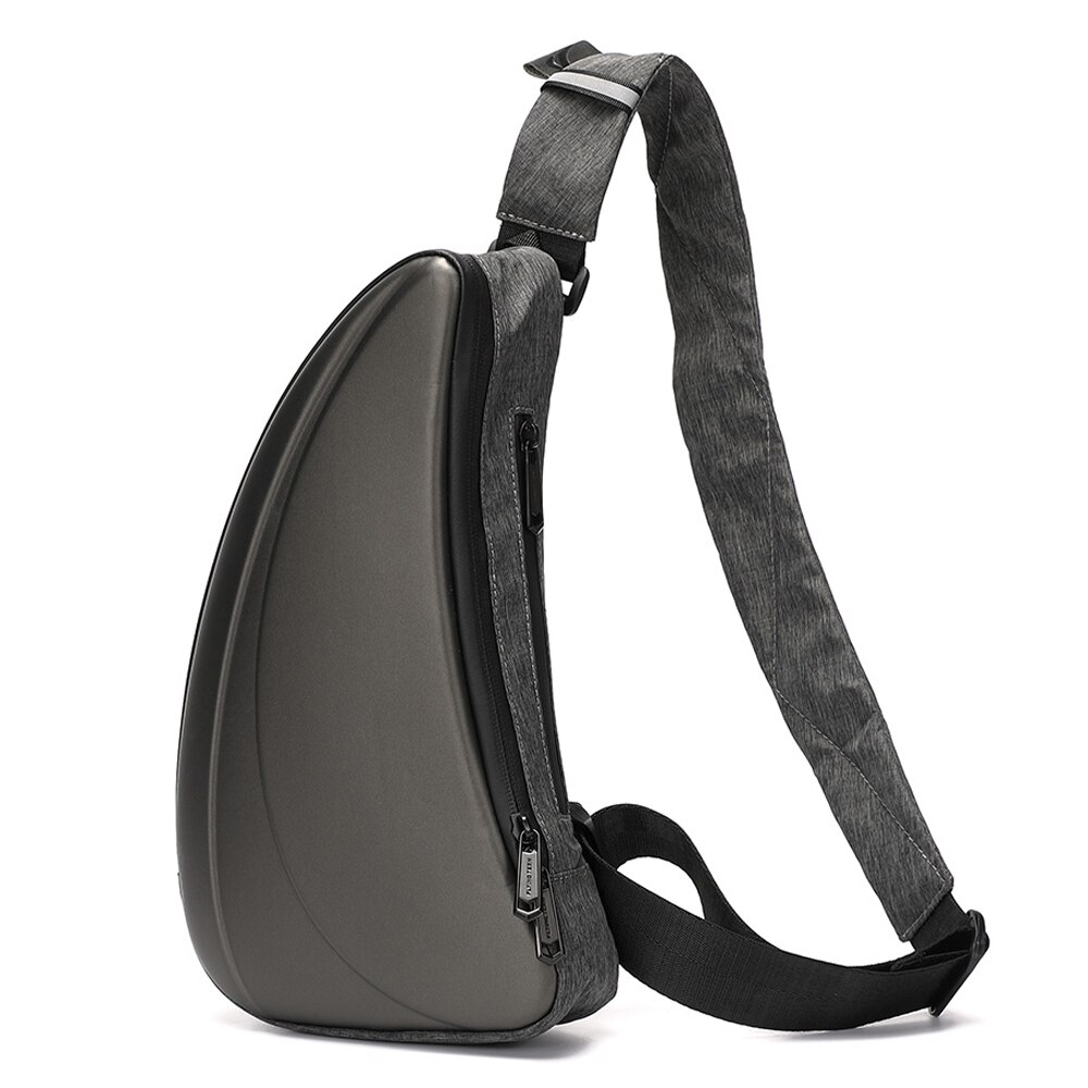 Sling Bag Crossbody Bag Shoulder Backpack Waterproof Travel Chest Bag USB Port Casual Daypack Sling bag for Men Women