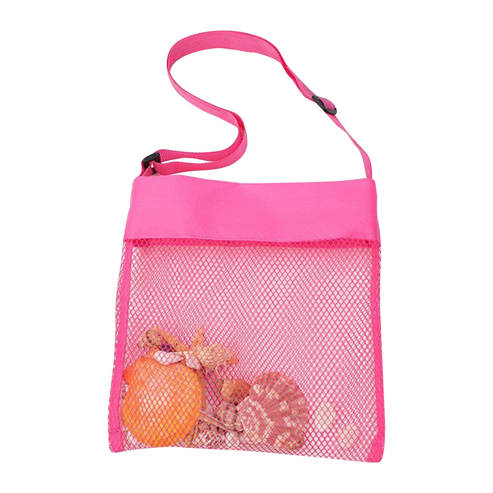 25 # verano bolsa de red de almacenaje portátil chico s arena Shellcollection bolsa de playa niños arena bolsas para almacenamiento de juguetes Honda chico bolso bolsa: G