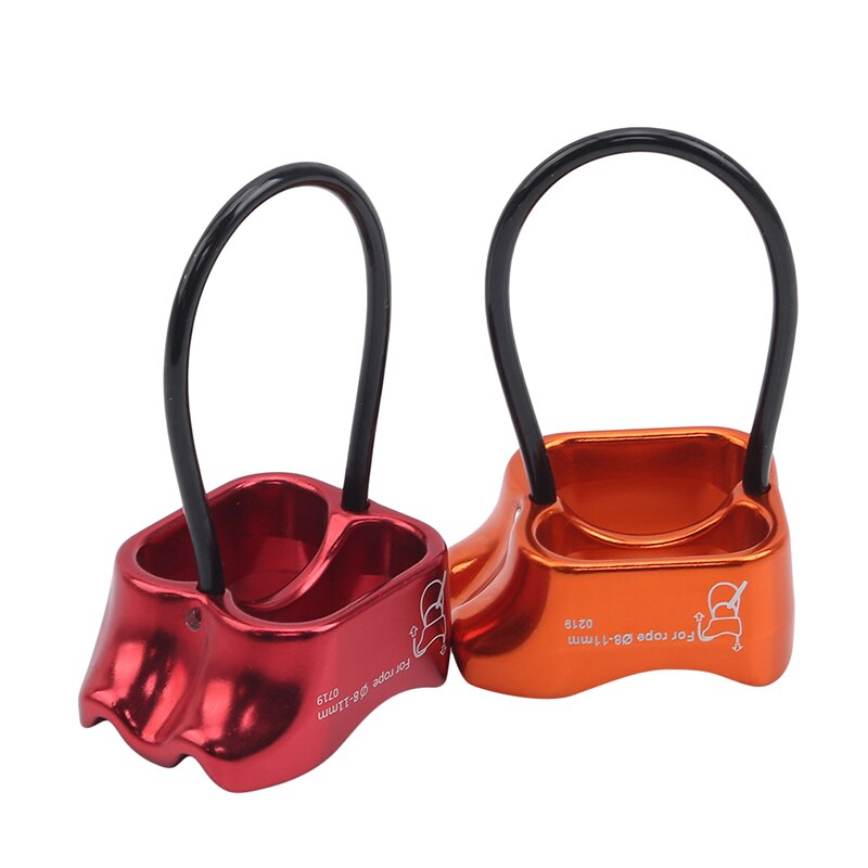 1pcs Descender Rappelling Rock Climbing Belay Rescue Device For Rope Mountaineering Outdoor Rock Climbing