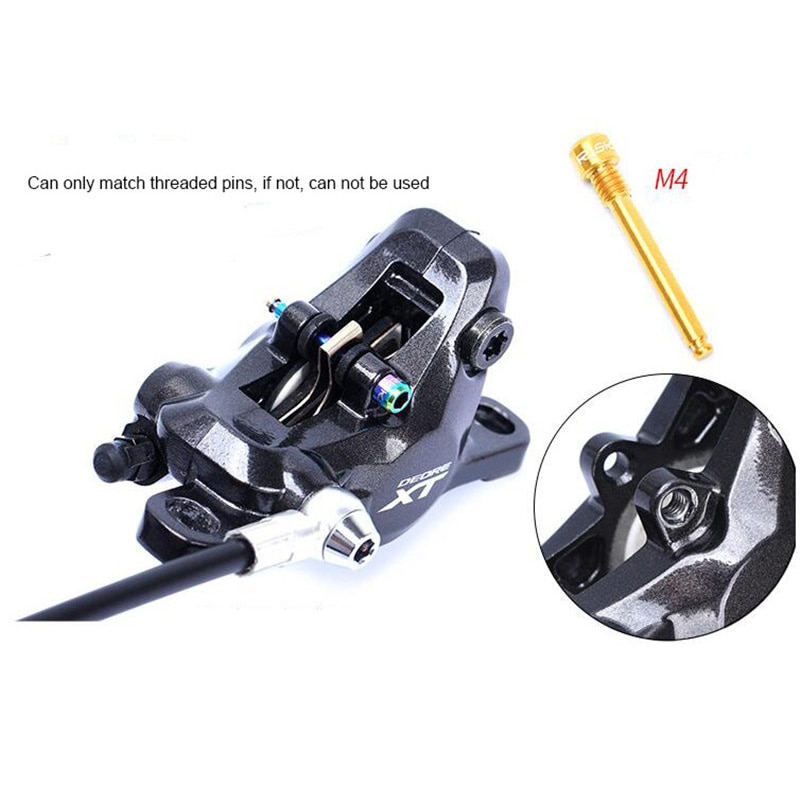 2 stücke Bike Hydraulische Bremse Stecker Mit Sicherungsring Titan Alloy Fixed Schrauben für Shimano XT XTR Für Sram XX Fahrrad bremse Stecker Teile