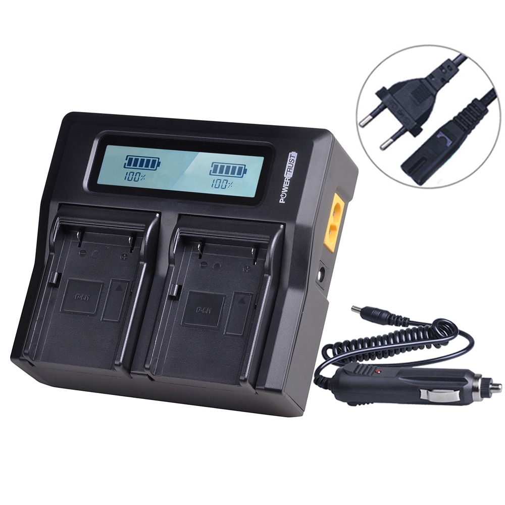 1x 54344 Battery Charger with LCD display for Trimble 29518 46607 52030 38403 5700 5800 R7 R8 GNSS MT1000 GPS Receiver Batteries